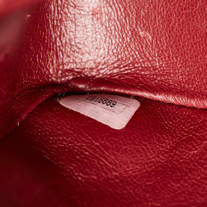 Chanel Small Classic Lambskin Leather Double Flap Bag (SHG-34199)