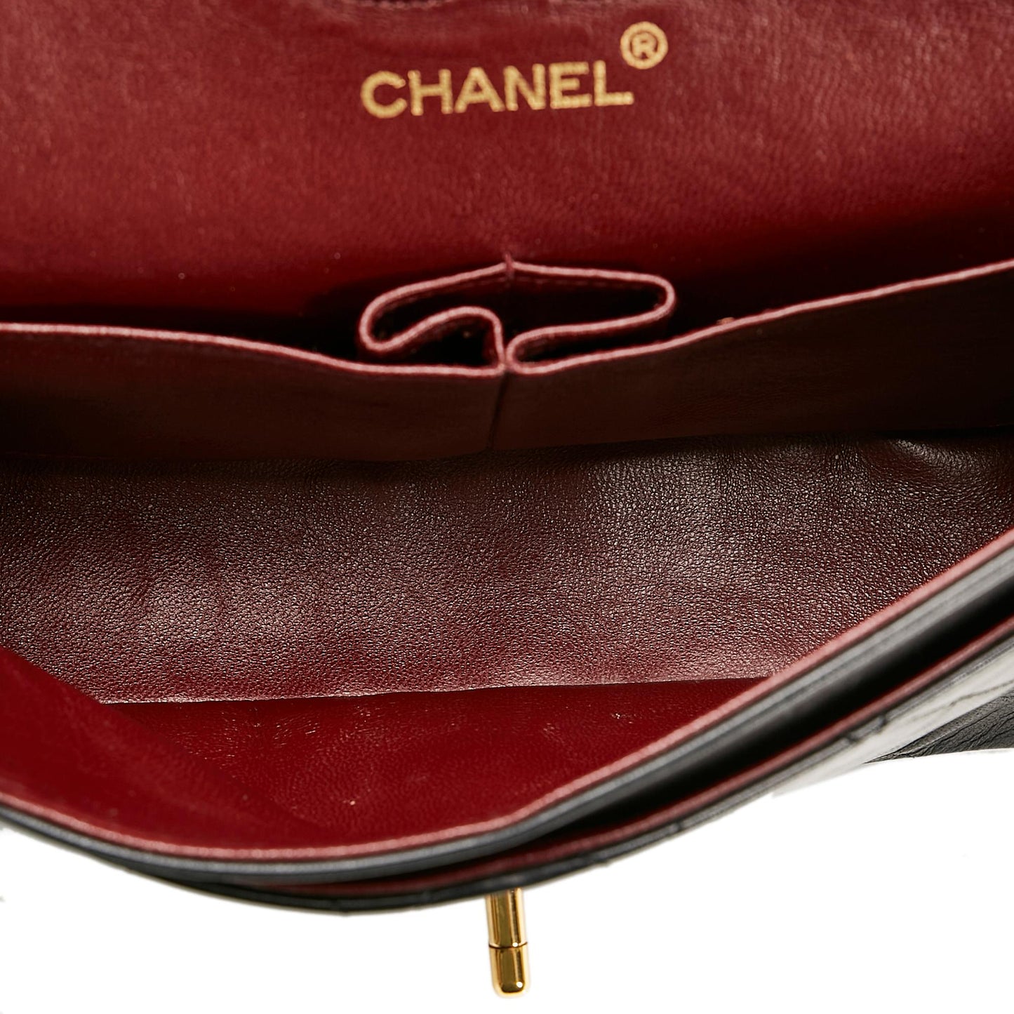 Chanel Small Classic Lambskin Leather Double Flap Bag (SHG-Z0Wpq5)