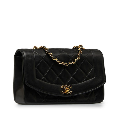 Chanel Small Lambskin Diana (SHG-Qg8icT)