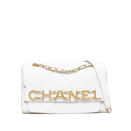 Chanel Small Lambskin Enchained Flap Bag (SHG-nHd7s9)