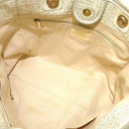 Chanel Small Lurex Boucle Deauville Tote (SHG-8lEXrU)