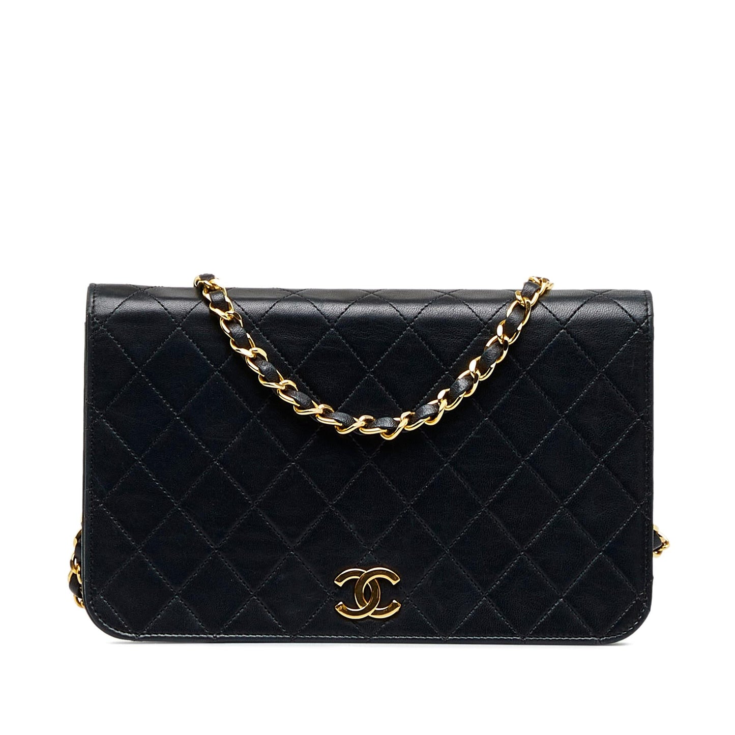 Chanel Small Matelasse Lambskin Chain Shoulder Bag (SHG-t9i4S0)