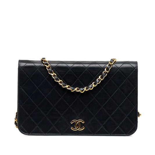 Chanel Small Matelasse Lambskin Chain Shoulder Bag (SHG-t9i4S0)