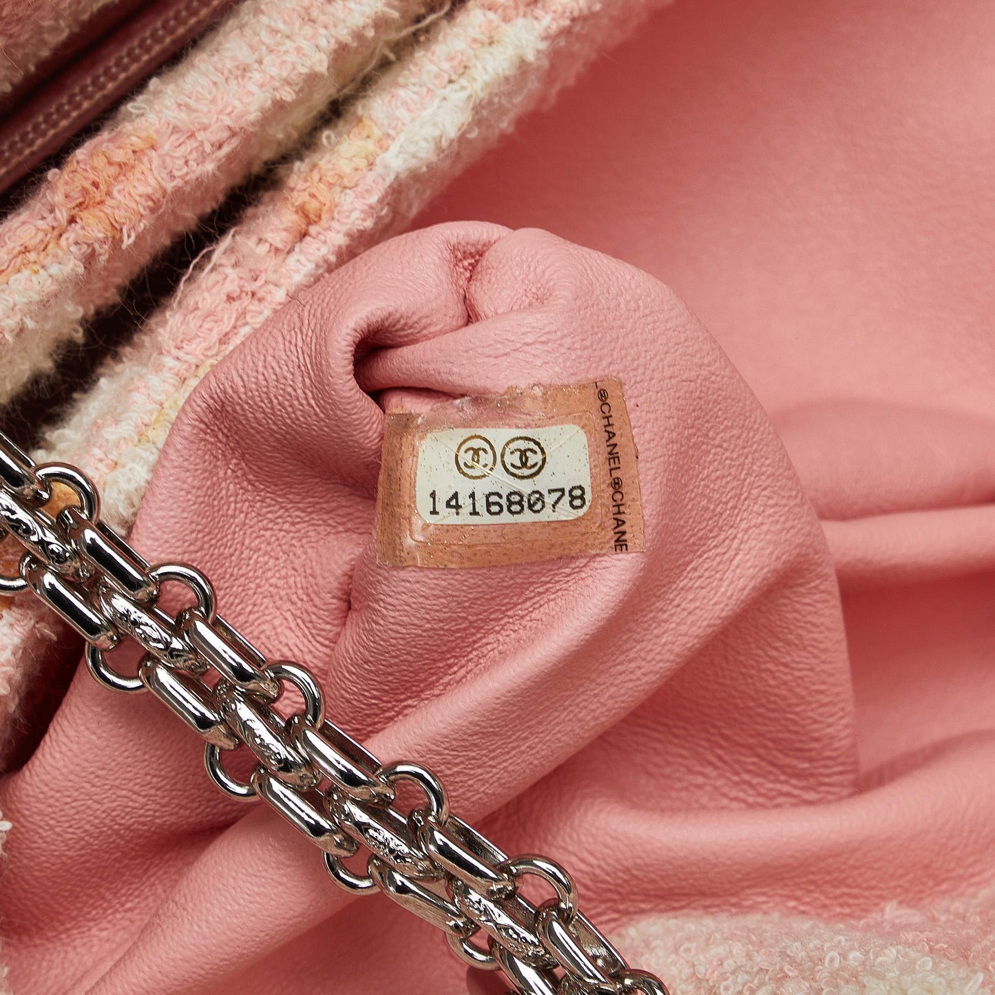 Chanel Small Tweed Just Mademoiselle Bowler Bag (SHG-dEpKiS)
