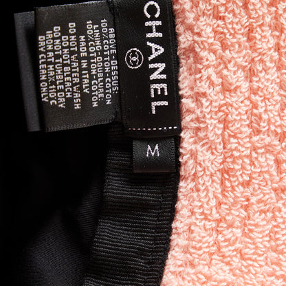 Chanel Terry Cloth CC Bucket Hat (SHG-mXi16g)