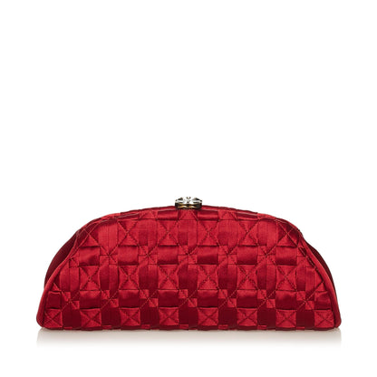 Chanel Timeless Satin Clutch (SHG-37869)