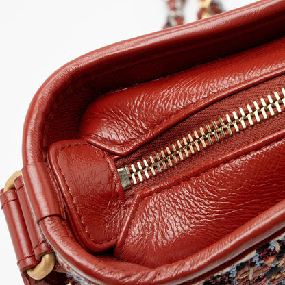 Chanel Tweed Calfskin Gabrielle Small Hobo (SHF-pLIovj)