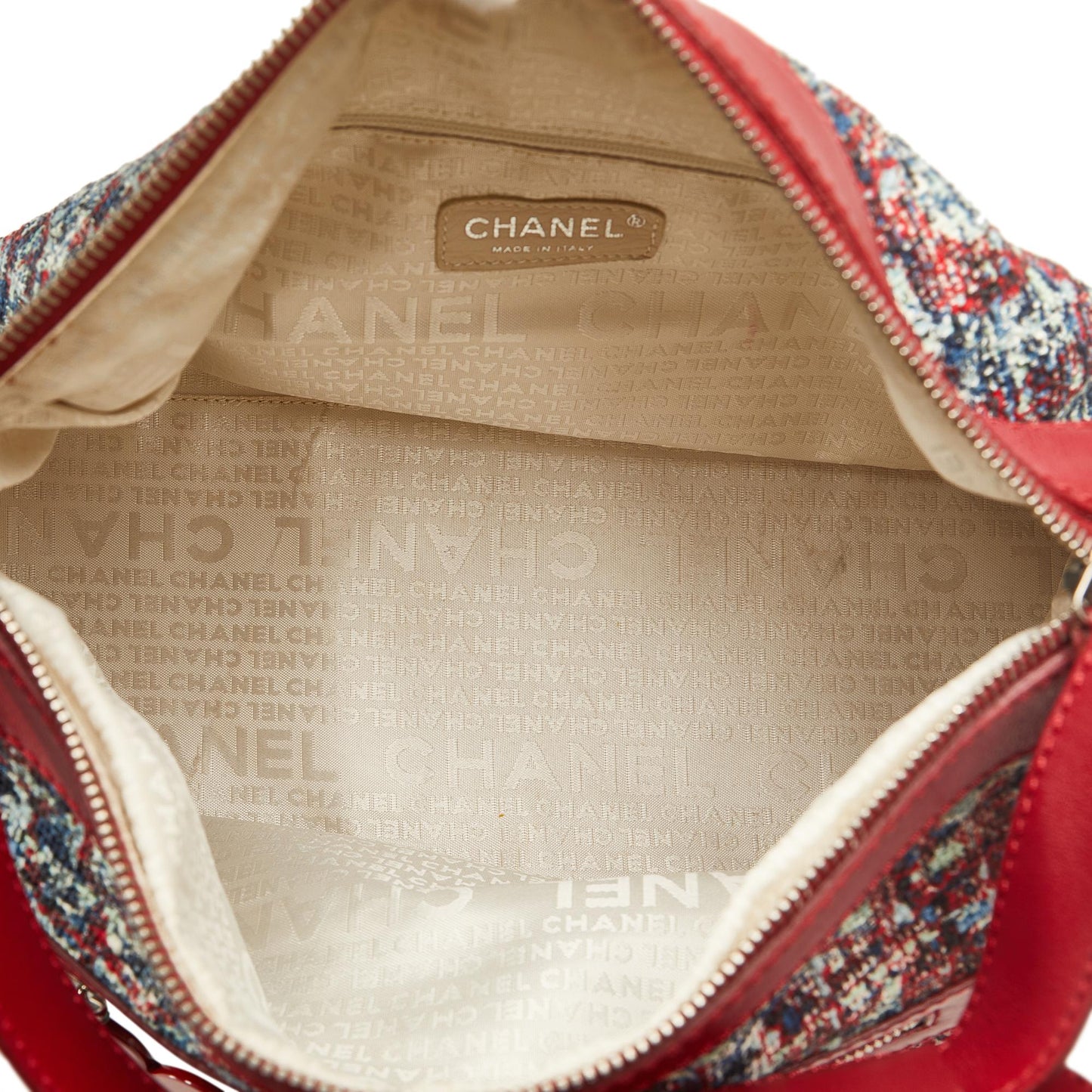 Chanel Tweed Clover Shoulder Bag (SHG-dlPn67)