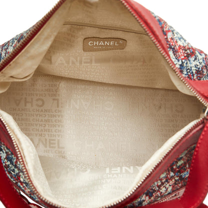 Chanel Tweed Clover Shoulder Bag (SHG-dlPn67)