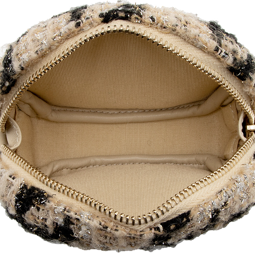 Chanel Tweed Coin Purse (SHF-17501)