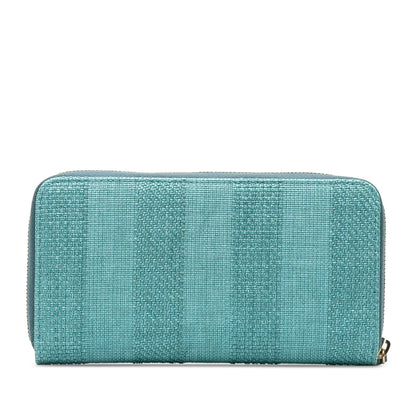 Chanel Tweed Deauville Continental Wallet (SHG-UlzXGM)