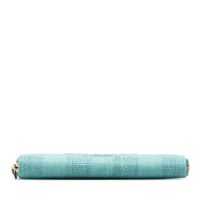Chanel Tweed Deauville Continental Wallet (SHG-UlzXGM)