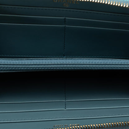 Chanel Tweed Deauville Continental Wallet (SHG-UlzXGM)
