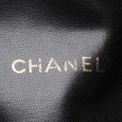 Chanel Vintage Caviar Leather Drawstring Shoulder Bag (SHF-21297)