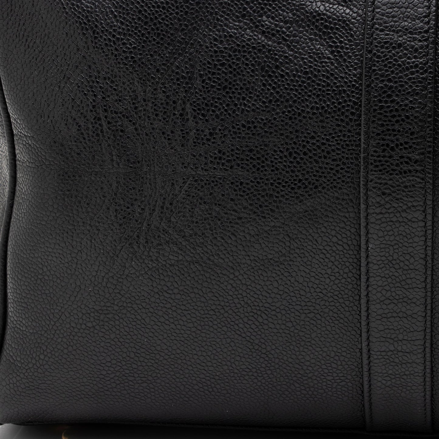 Chanel Vintage Caviar Leather Timeless CC Duffle Bag (SHF-8OA81f)