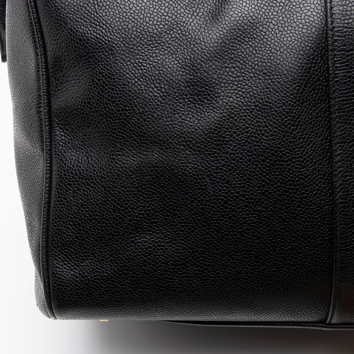 Chanel Vintage Caviar Leather Timeless CC Duffle Bag (SHF-8OA81f)