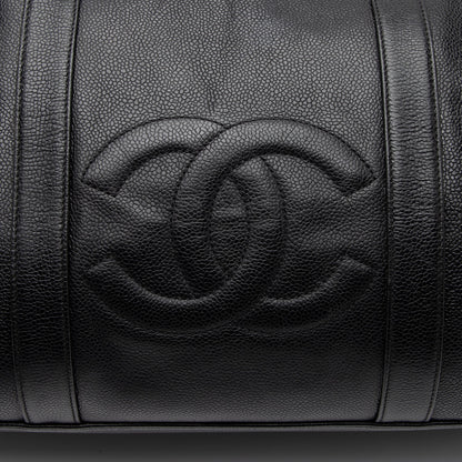 Chanel Vintage Caviar Leather Timeless CC Duffle Bag (SHF-8OA81f)