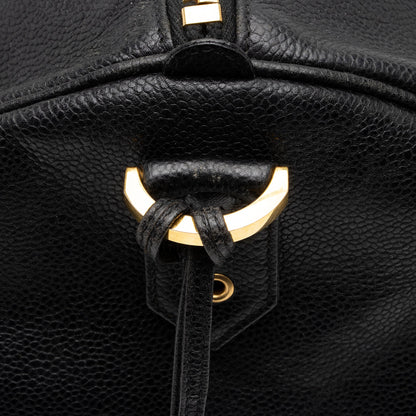 Chanel Vintage Caviar Leather Timeless CC Duffle Bag (SHF-8OA81f)