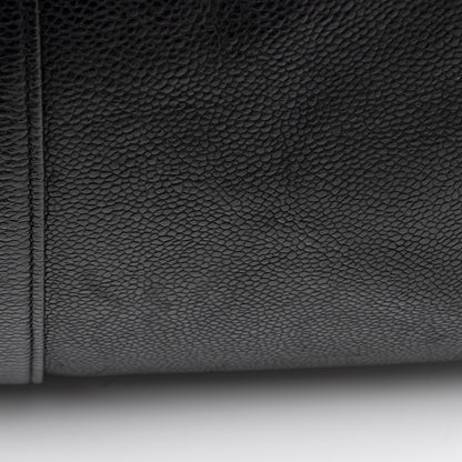Chanel Vintage Caviar Leather Timeless CC Duffle Bag (SHF-8OA81f)