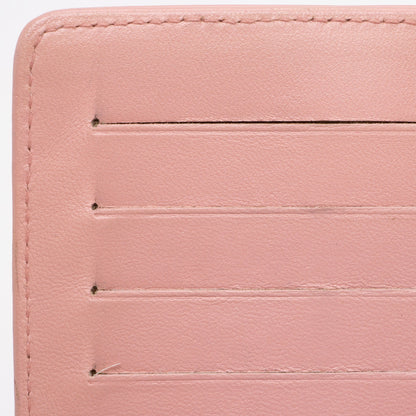 Chanel Vintage Embossed Lambskin Lucky Symbols Bi-Fold Wallet (SHF-uNdtFJ)