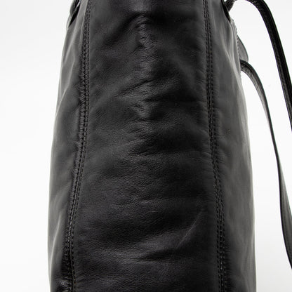 Chanel Vintage Lambskin CC Logo Tote (SHF-22846)