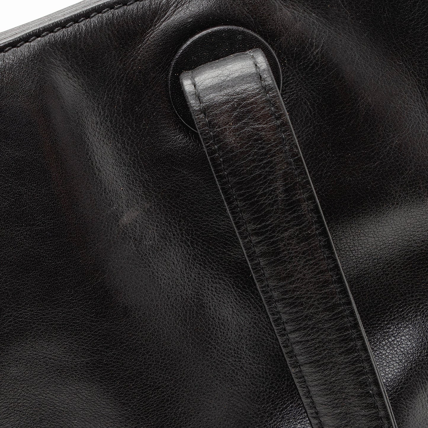 Chanel Vintage Lambskin CC Logo Tote (SHF-22846)