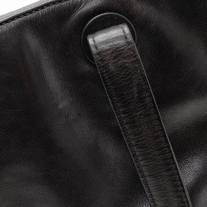 Chanel Vintage Lambskin CC Logo Tote (SHF-22846)