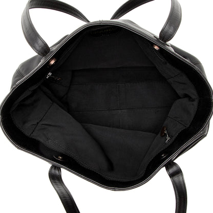 Chanel Vintage Lambskin CC Logo Tote (SHF-22846)