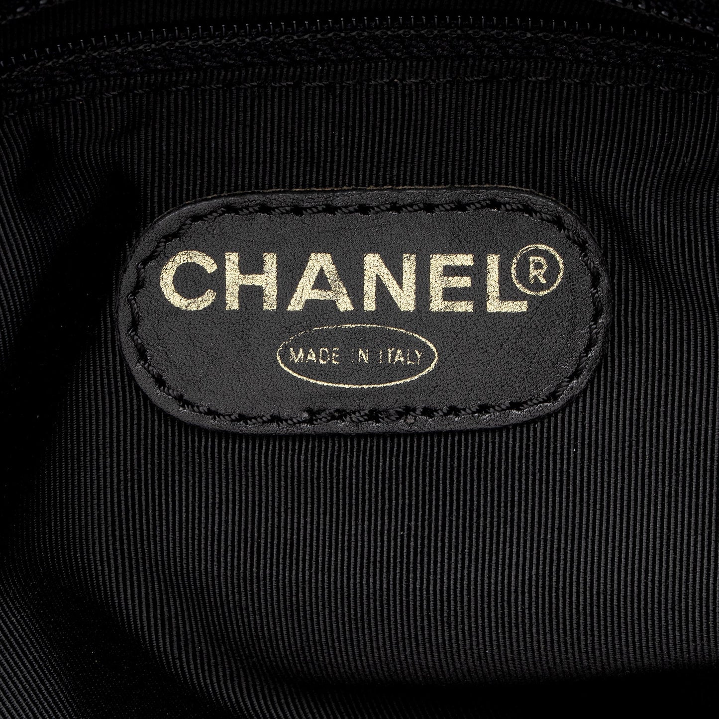 Chanel Vintage Lambskin CC Logo Tote (SHF-22846)