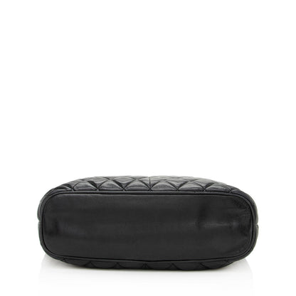 Chanel Vintage Lambskin Chain Shoulder Bag (SHF-19765)