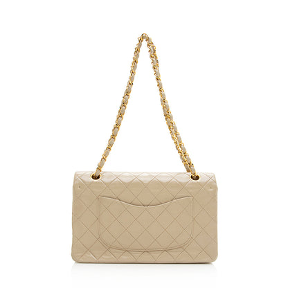 Chanel Vintage Lambskin Classic Medium Double Flap Bag - FINAL SALE (SHF-19788)