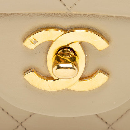 Chanel Vintage Lambskin Classic Medium Double Flap Bag - FINAL SALE (SHF-19788)