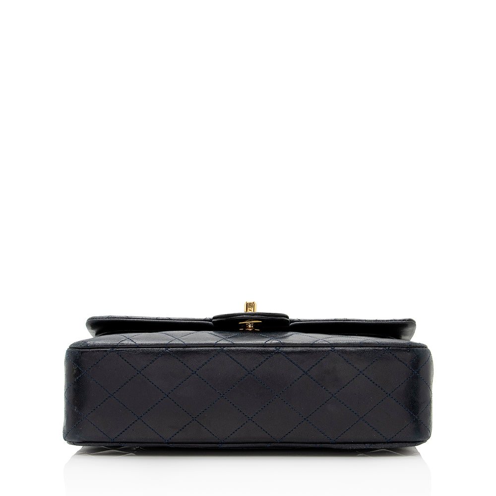 Chanel Vintage Lambskin Classic Medium Double Flap Bag (SHF-20208)