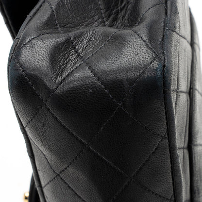 Chanel Vintage Lambskin Classic Medium Double Flap Bag (SHF-20428)