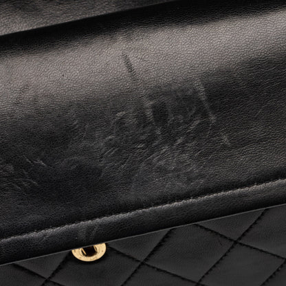 Chanel Vintage Lambskin Classic Medium Double Flap Bag (SHF-G4E2GG)