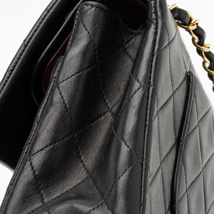 Chanel Vintage Lambskin Classic Medium Double Flap Bag (SHF-G4E2GG)