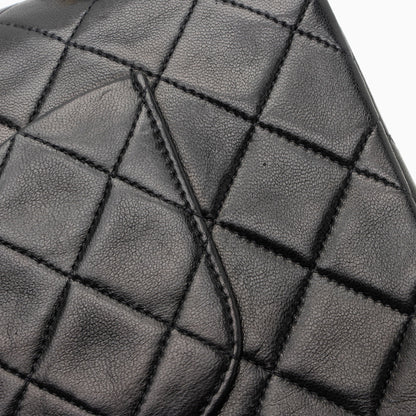 Chanel Vintage Lambskin Classic Medium Double Flap Bag (SHF-G4E2GG)
