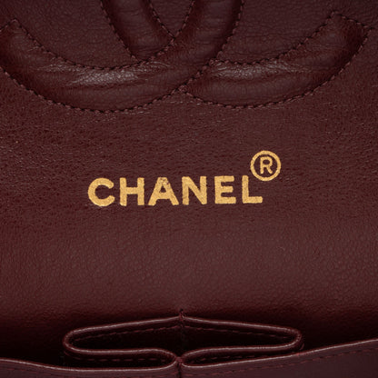 Chanel Vintage Lambskin Classic Medium Double Flap Bag (SHF-G4E2GG)