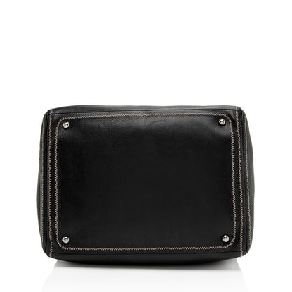 Chanel Vintage Lambskin Essential Bowler Bag (SHF-AnnD2G)