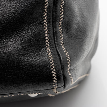 Chanel Vintage Lambskin Essential Bowler Bag (SHF-AnnD2G)