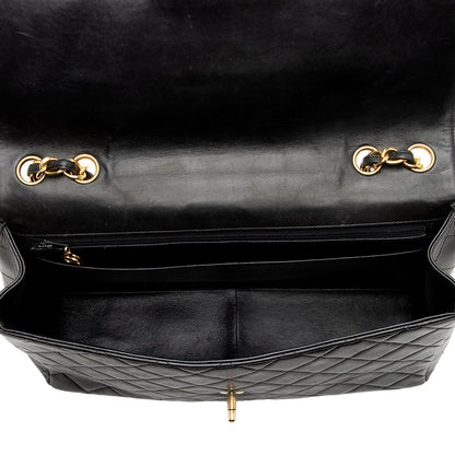 Chanel Vintage Lambskin Jumbo Single Flap Bag - FINAL SALE (SHF-18413)