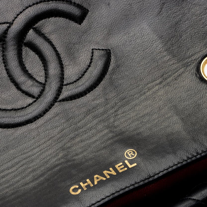 Chanel Vintage Lambskin Medium Single Flap Bag (SHF-jQAZoL)