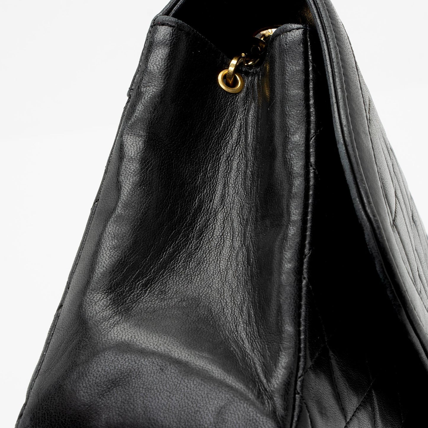 Chanel Vintage Lambskin Medium Single Flap Bag (SHF-jQAZoL)