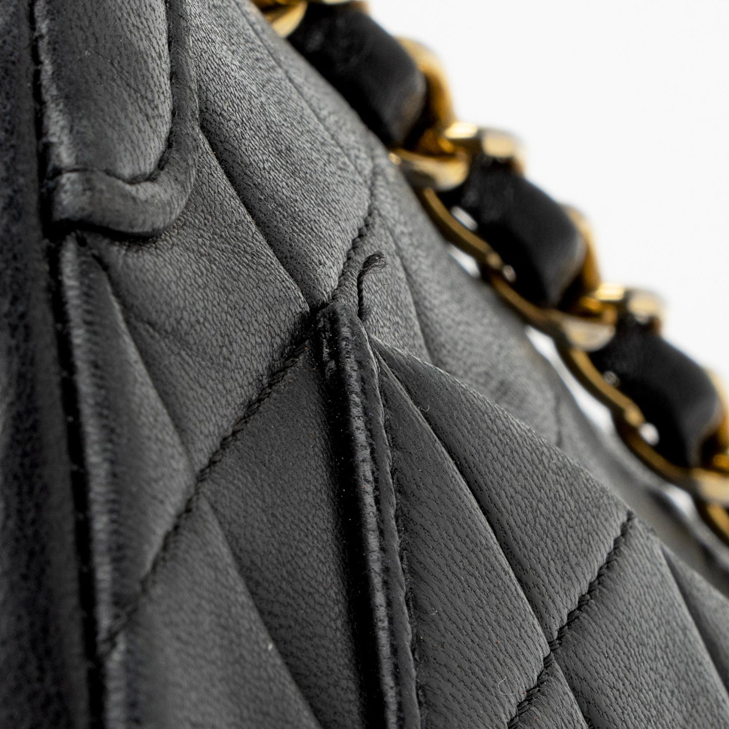 Chanel Vintage Lambskin Medium Single Flap Bag (SHF-jQAZoL)