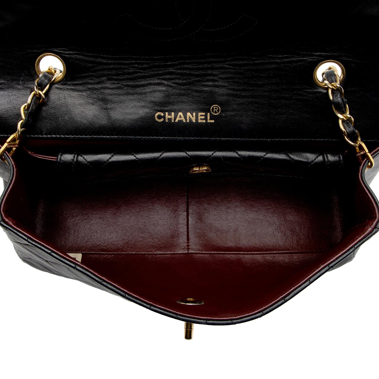 Chanel Vintage Lambskin Medium Single Flap Bag (SHF-jQAZoL)
