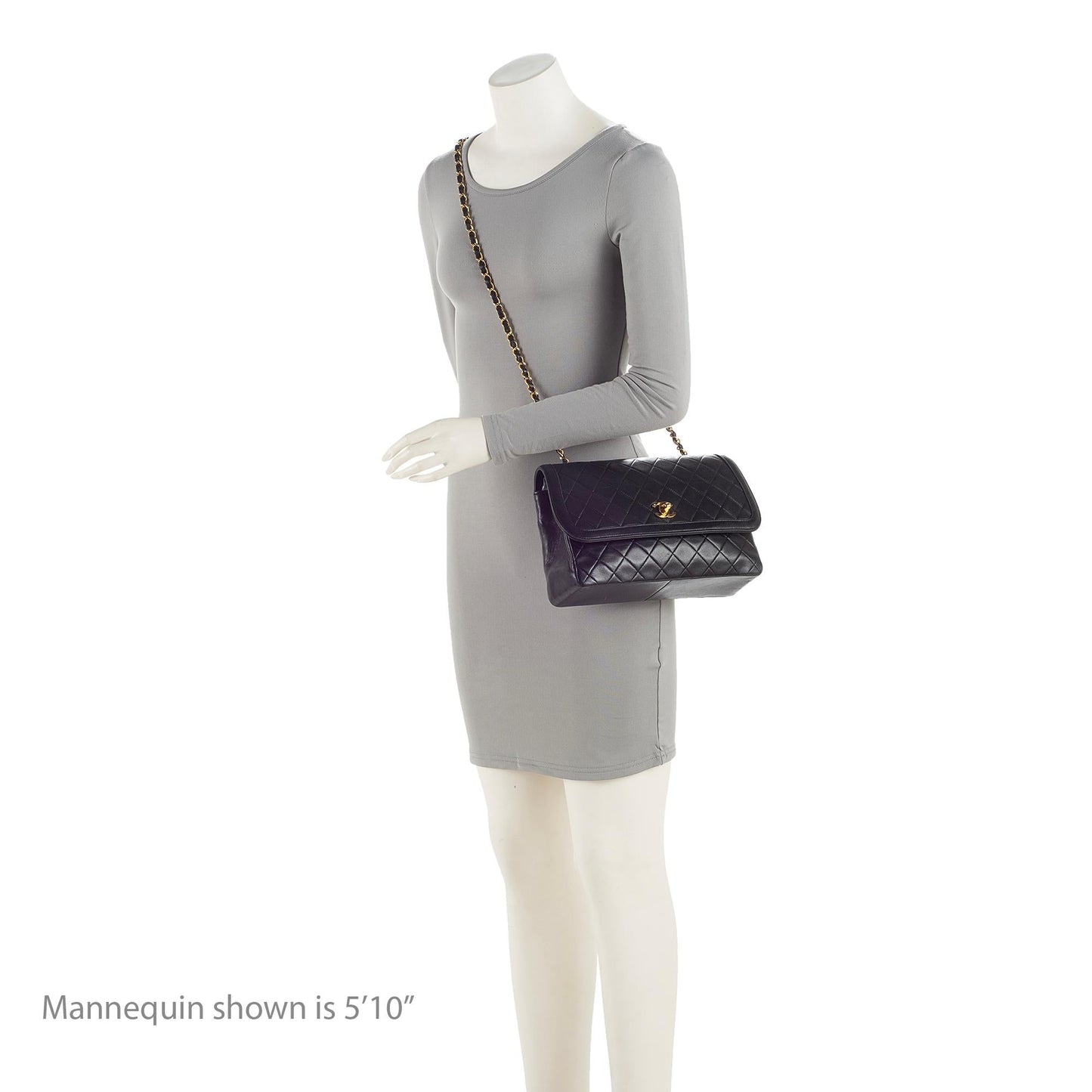 Chanel Vintage Lambskin Medium Single Flap Bag (SHF-jQAZoL)