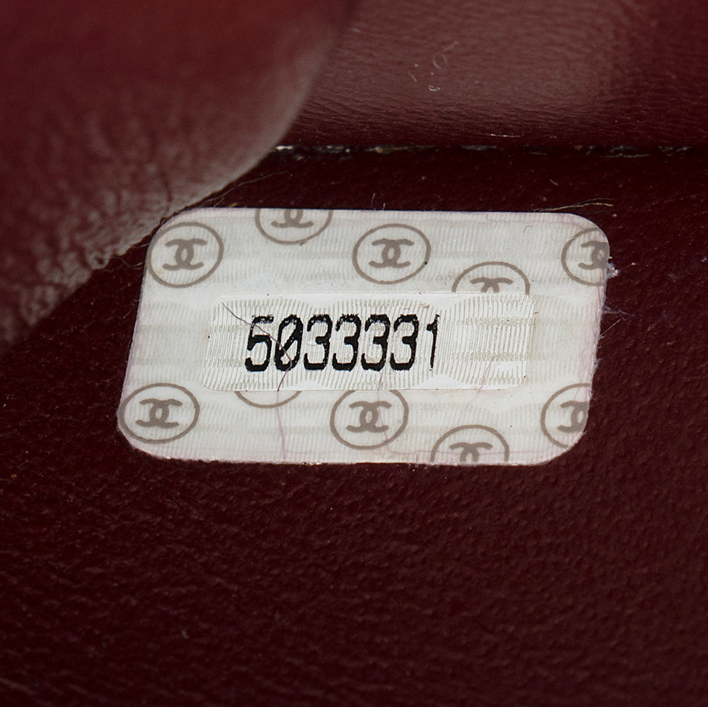 Chanel Vintage Lambskin Small Snap Flap Bag (SHF-21730)