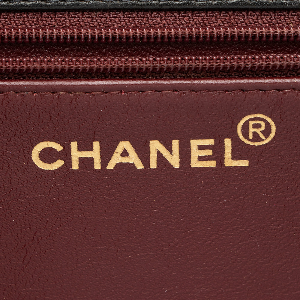 Chanel Vintage Lambskin Small Snap Flap Bag (SHF-21730)