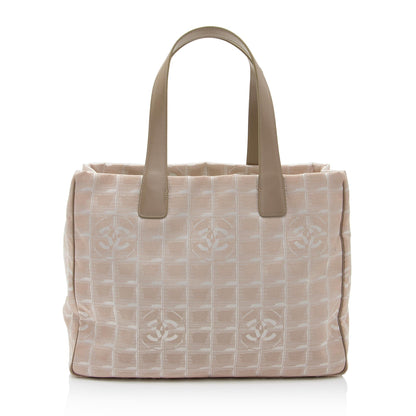 Chanel Vintage Nylon Travel Ligne Large Tote (SHF-ldfHFC)