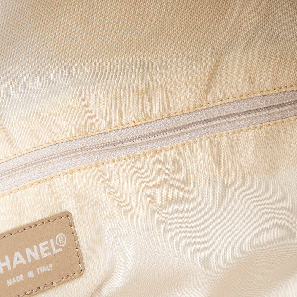 Chanel Vintage Nylon Travel Line Large Tote (SHF-21362)